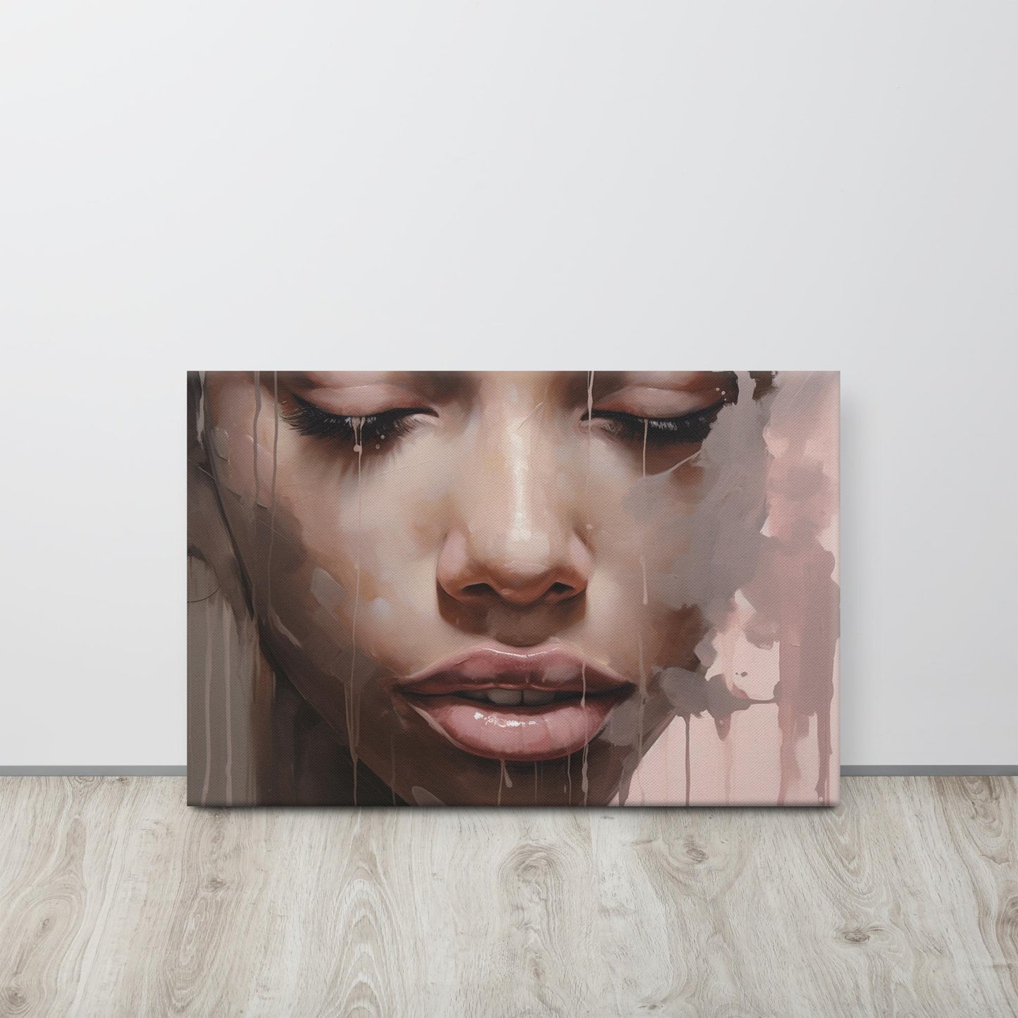 Abstract Portrait Canvas