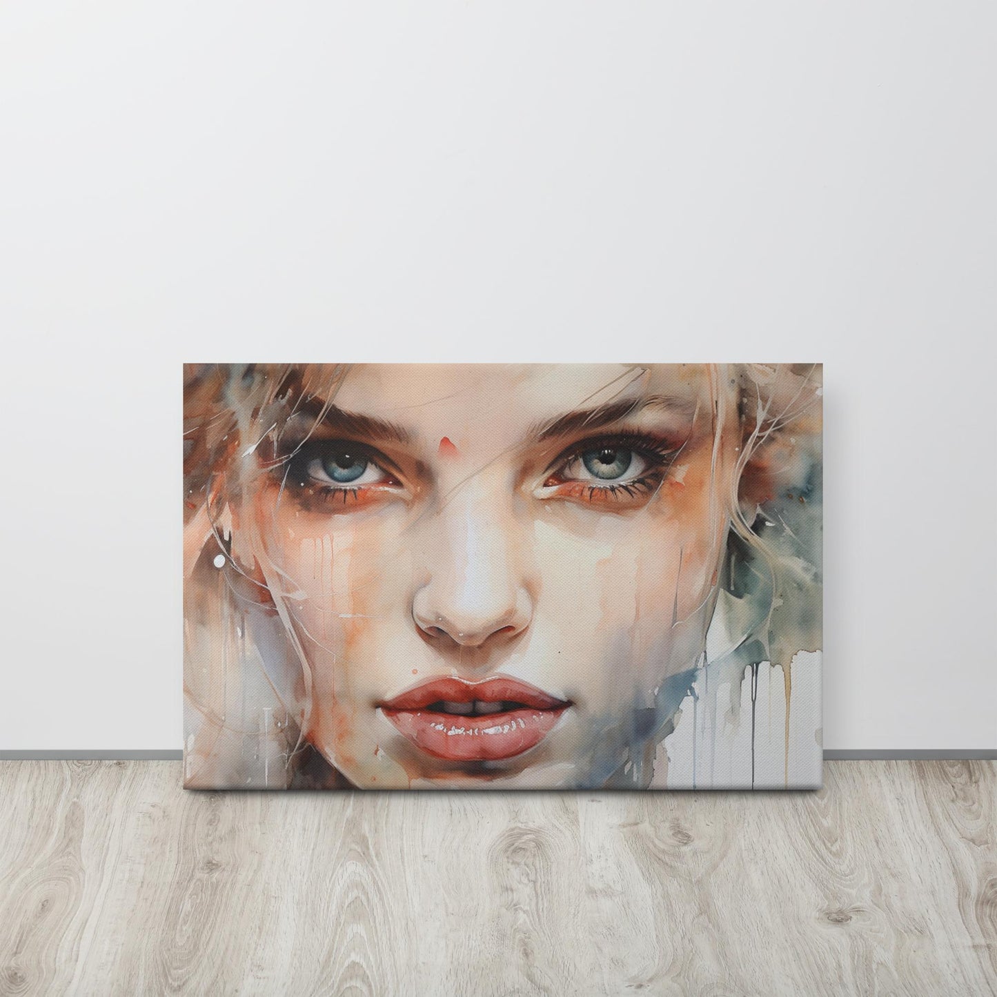 Abstract Portrait Canvas