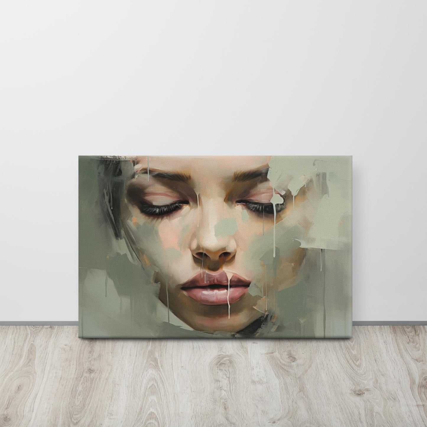 Abstract Portrait Canvas