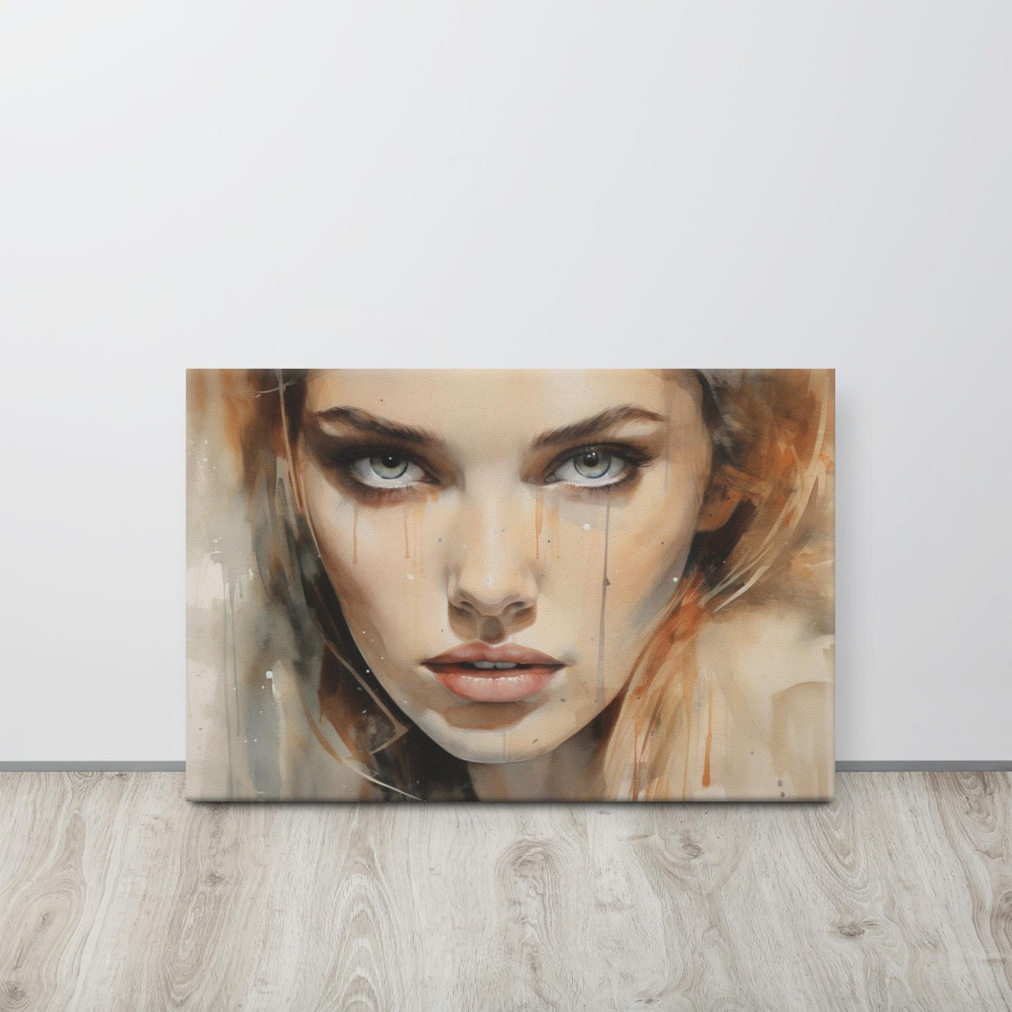 Abstract Portrait Canvas