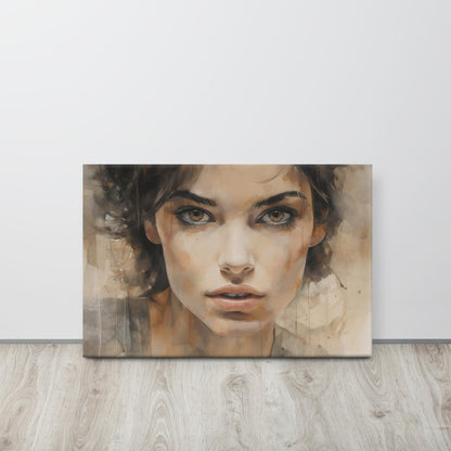 Abstract Portrait Canvas