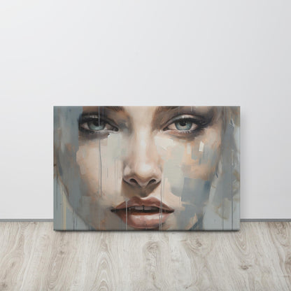 Abstract Portrait Canvas