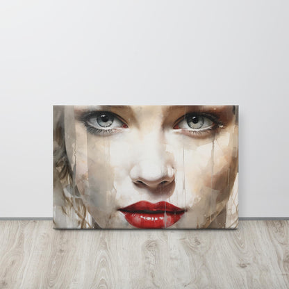 Abstract Portrait Canvas