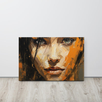 Abstract Portrait Canvas