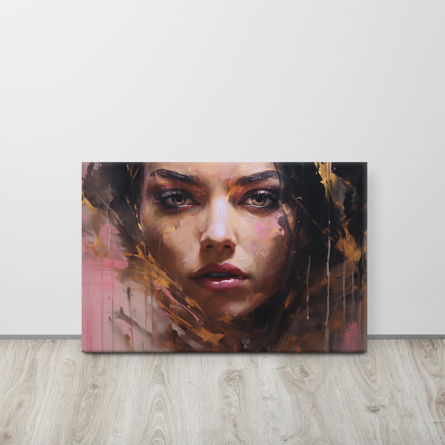 Abstract Portrait Canvas