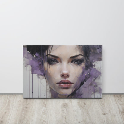 Abstract Portrait Canvas