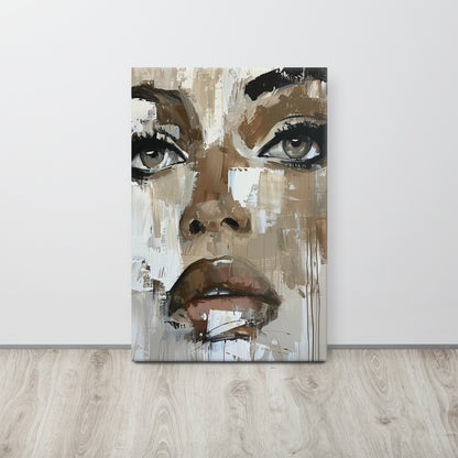 Abstract Portrait Canvas