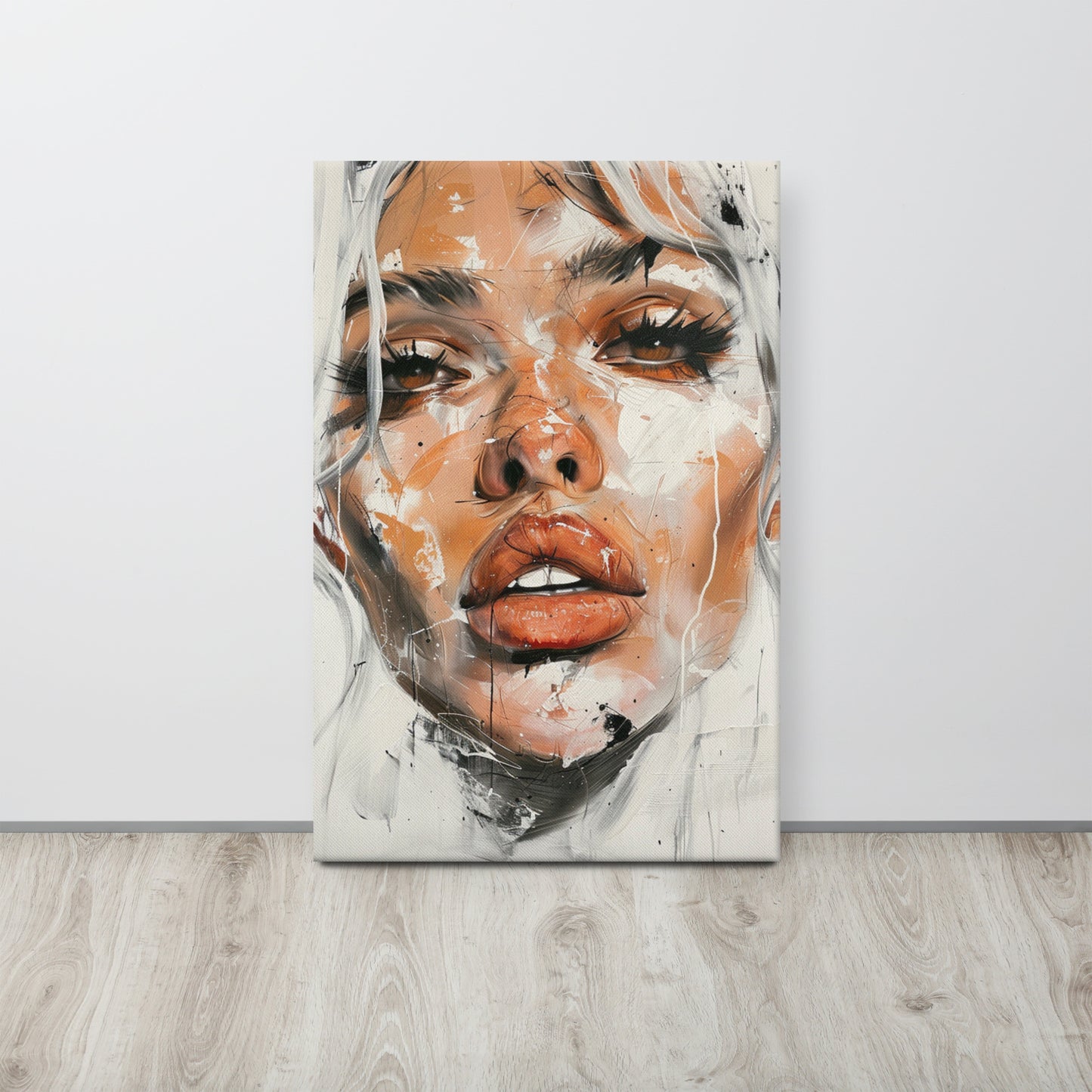 Abstract Portrait Canvas