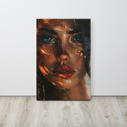 Abstract Portrait Canvas