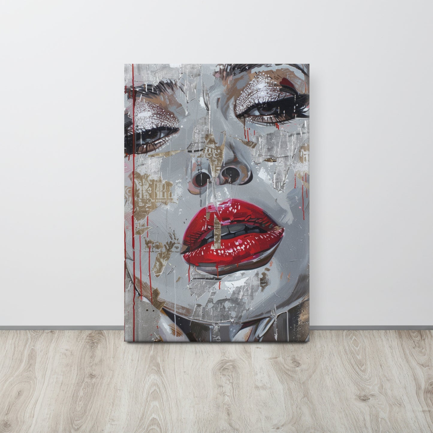 Abstract Portrait Canvas