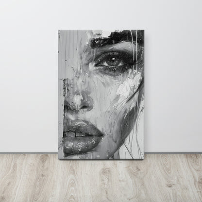 Abstract Portrait Canvas