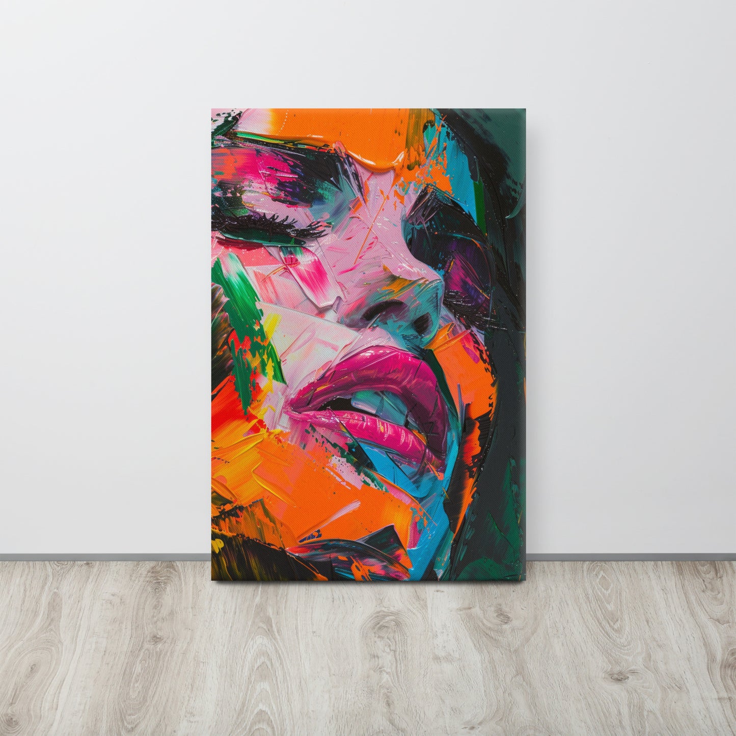 Abstract Portrait Canvas