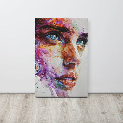 Abstract Portrait Canvas