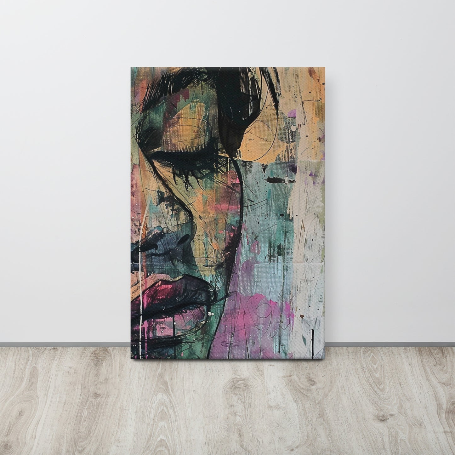 Abstract Portrait Canvas