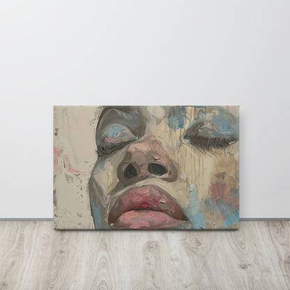 Abstract Portrait Canvas