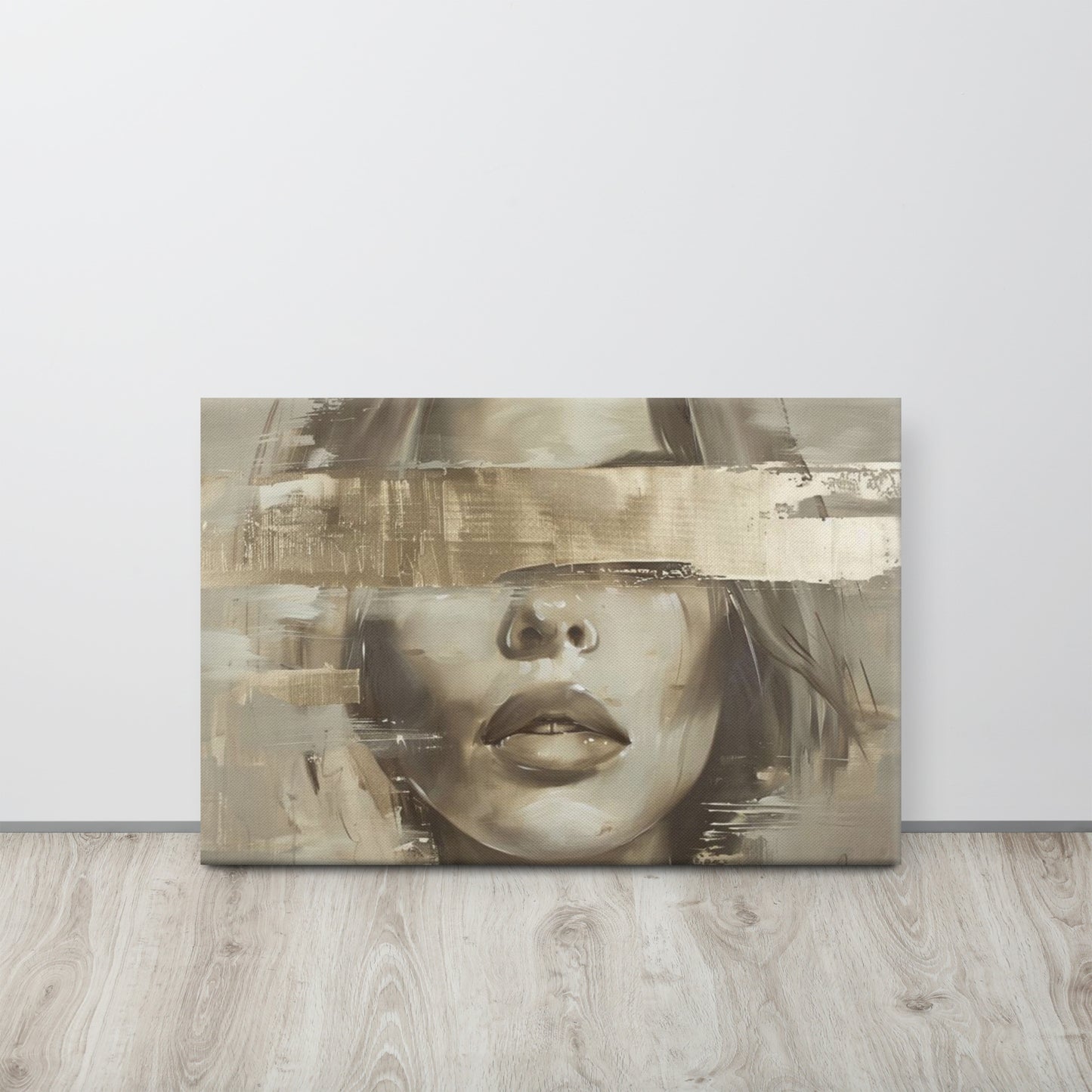 Abstract Portrait Canvas