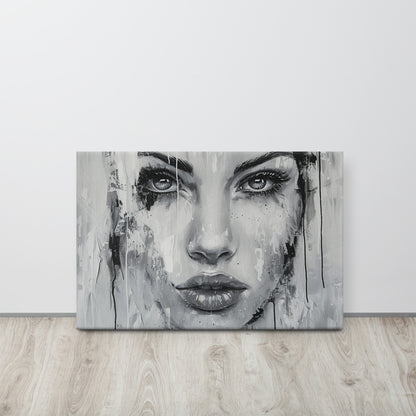 Abstract Portrait Canvas