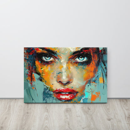 Abstract Portrait Canvas