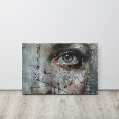 Abstract Portrait Canvas