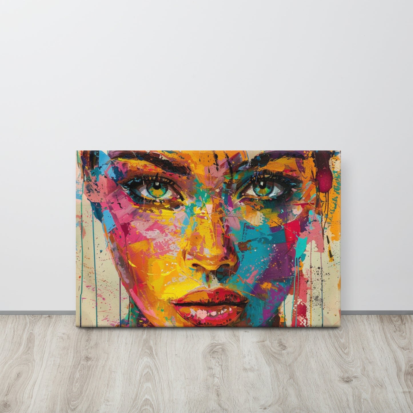 Abstract Portrait Canvas