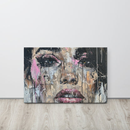 Abstract Portrait Canvas