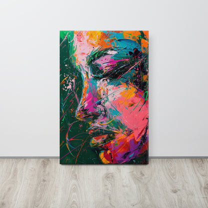 Abstract Portrait Canvas