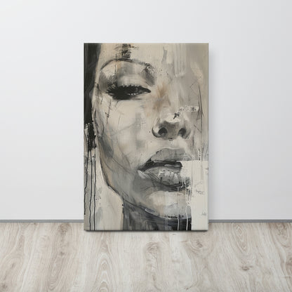 Abstract Portrait Canvas