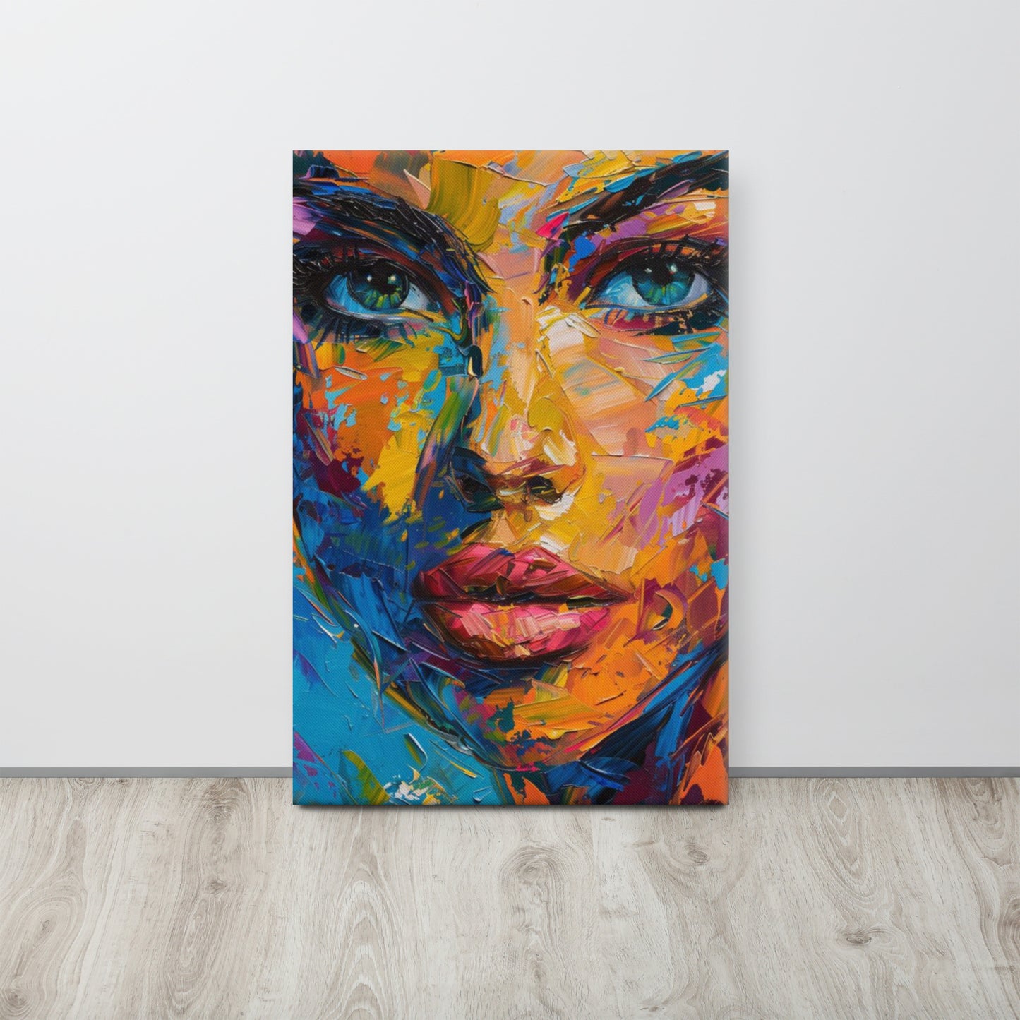 Abstract Portrait Canvas