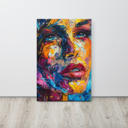 Abstract Portrait Canvas