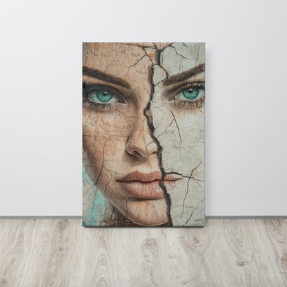 Abstract Portrait Canvas