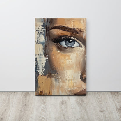 Abstract Portrait Canvas