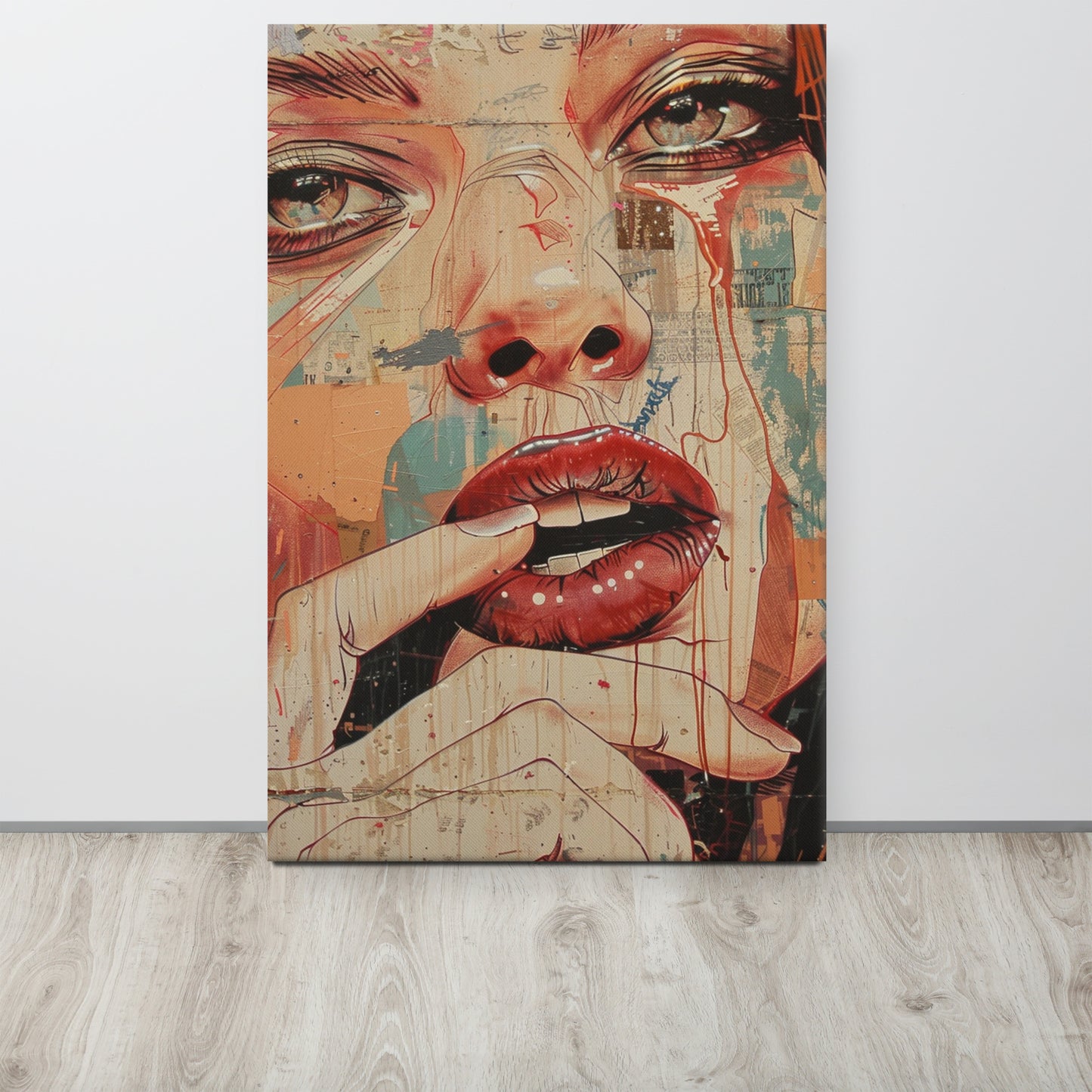 Abstract Portrait Canvas