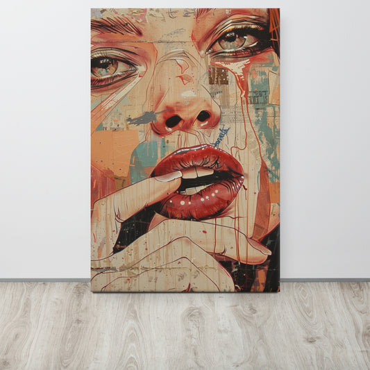 Abstract Portrait Canvas