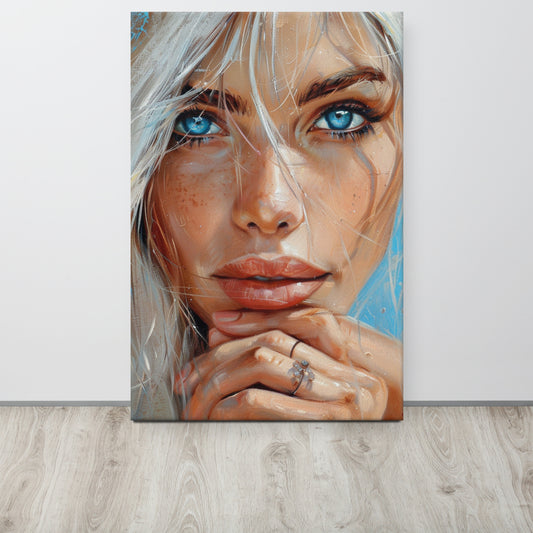 Abstract Portrait Canvas