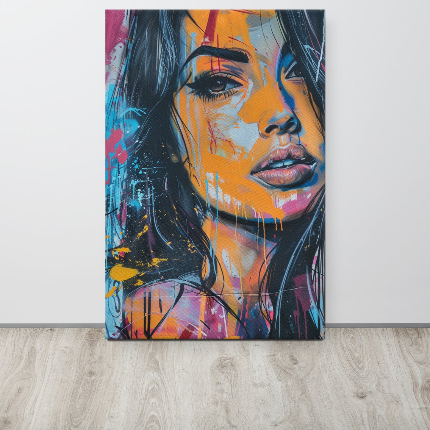 Abstract Portrait Canvas