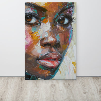 Abstract Portrait Canvas