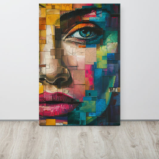 Abstract Portrait Canvas