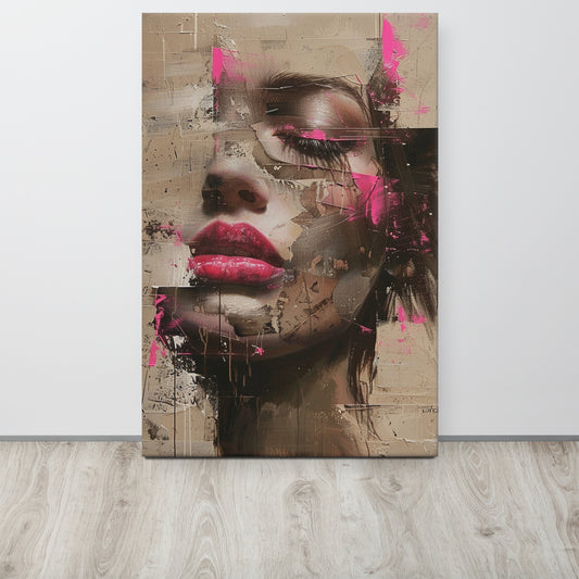 Abstract Portrait Canvas