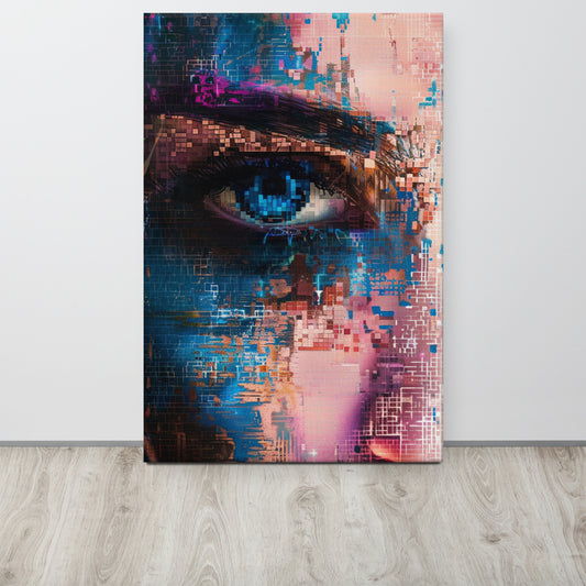 Abstract Portrait Canvas