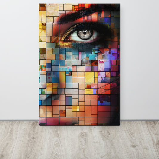 Abstract Portrait Canvas