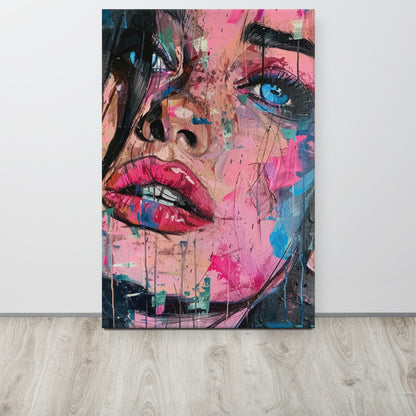 Abstract Portrait Canvas