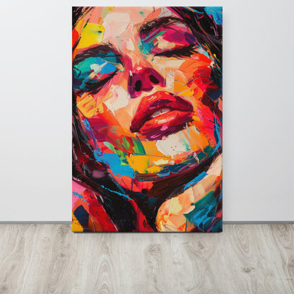 Abstract Portrait Canvas