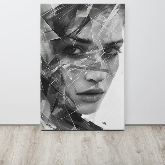 Abstract Portrait Canvas