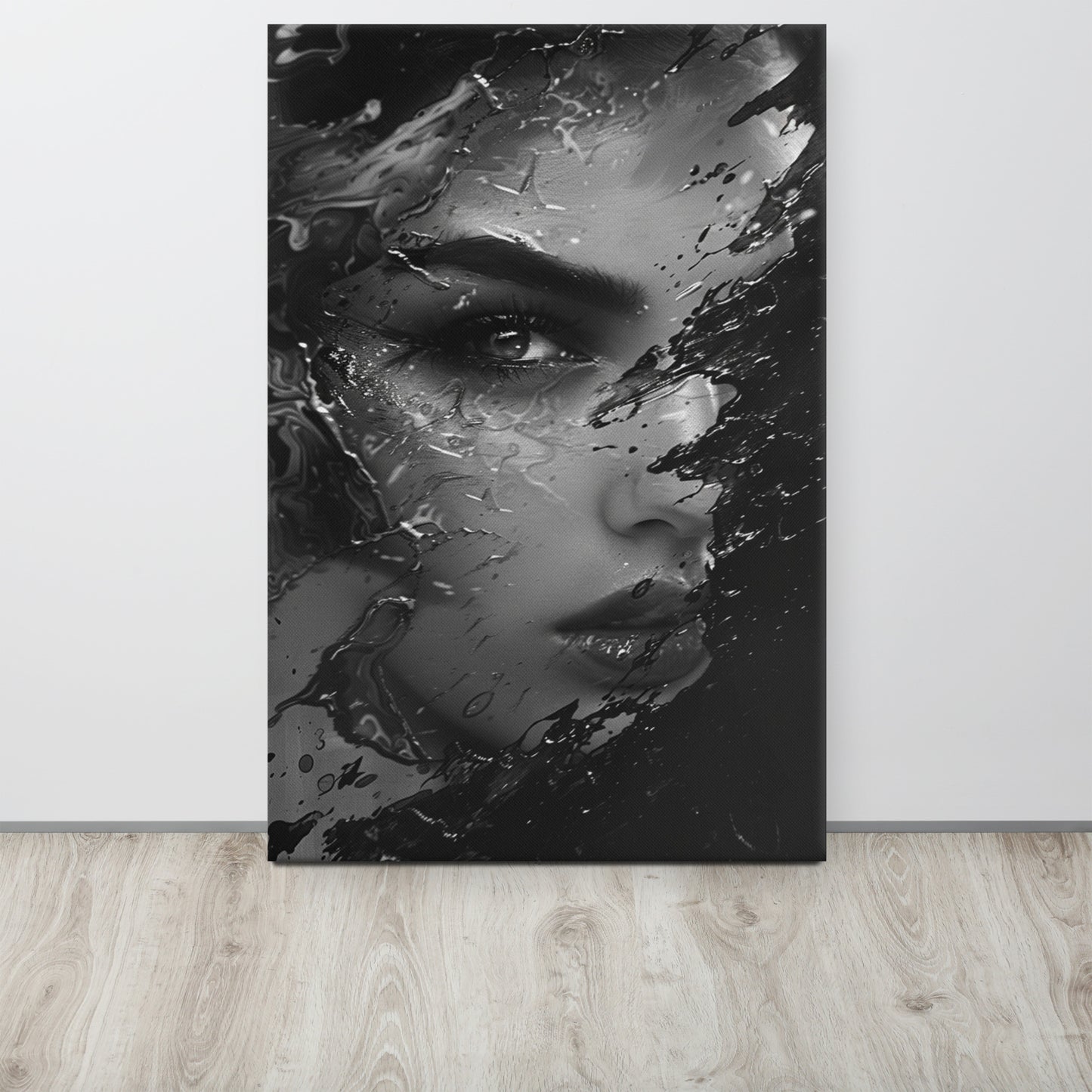 Abstract Portrait Canvas