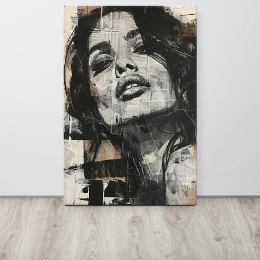 Abstract Portrait Canvas