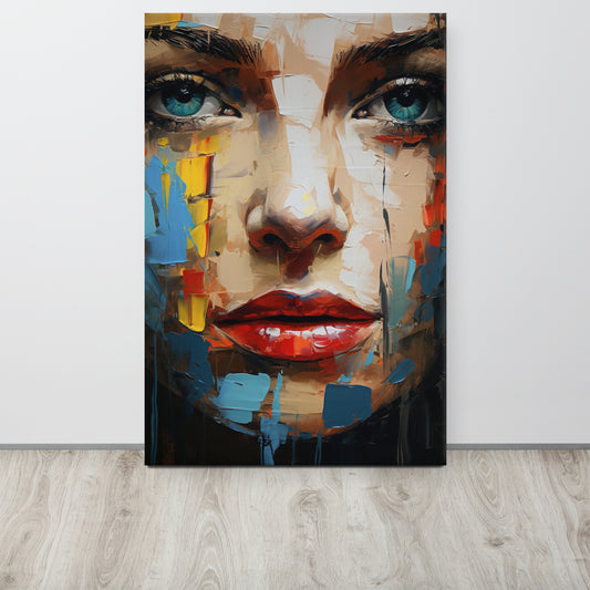 Abstract Portrait Canvas