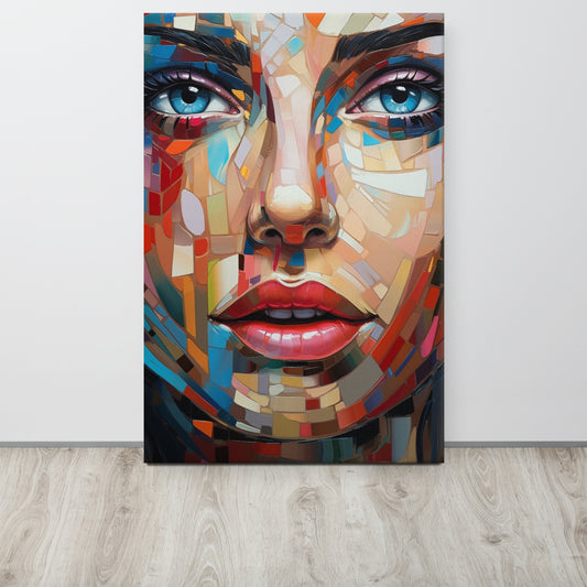 Abstract Portrait Canvas