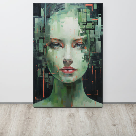 Abstract Portrait Canvas