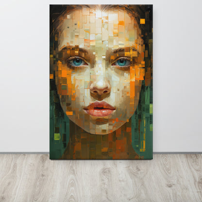 Abstract Portrait Canvas