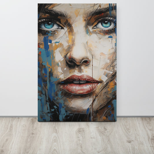 Abstract Portrait Canvas